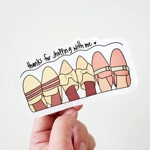 LB015 Thanks for Shopping Sticker [Price Firm]